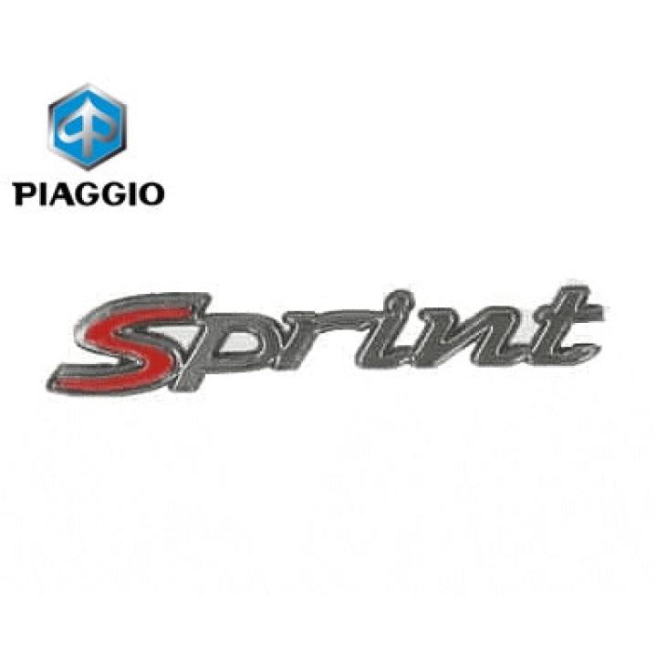 Embleem OEM "Sprint" Smoke 60mm | Vespa Sprint