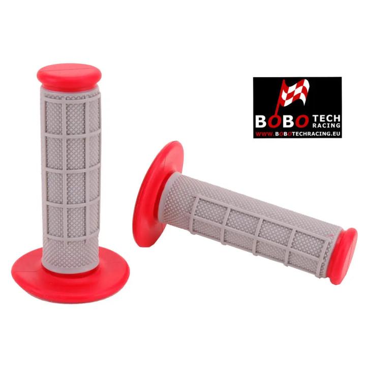 HANDVATEN BOBO ENDURO ROOD - GRIJS