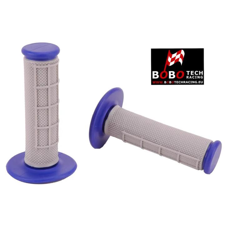 HANDVATEN BOBO ENDURO BLAUW - GRIJS
