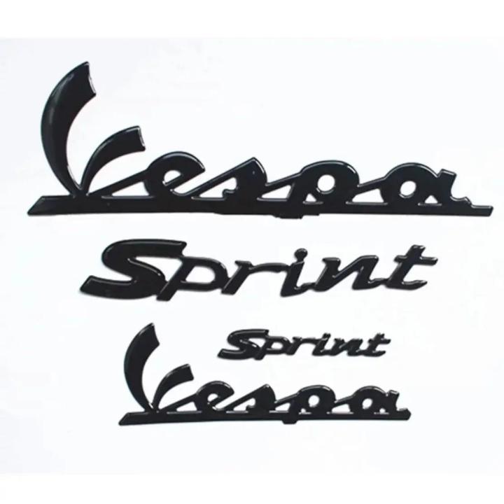 'Vespa Sprint' 4-delige stickerset