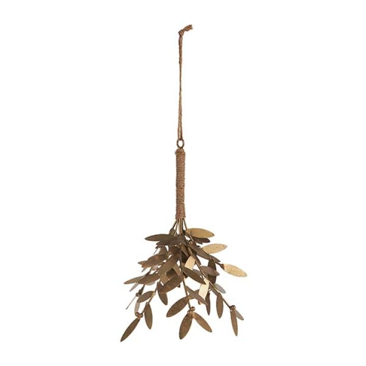 IB Laursen Mistletoe hanger brass