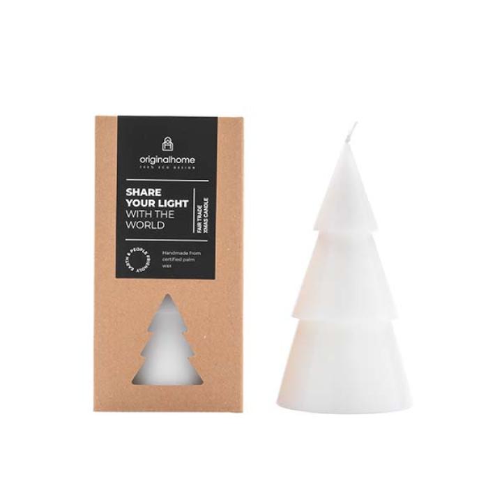 Original Home kerstboom kaars wit L