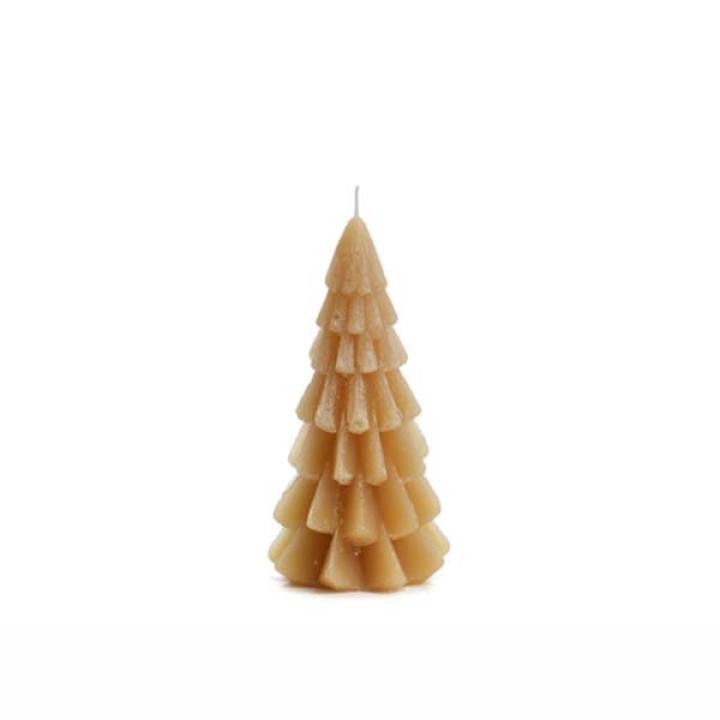 Rustik Lys kaars Kerstboom Fudge 12