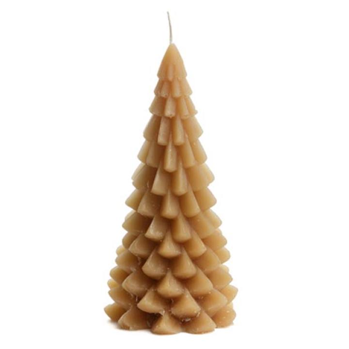 Rustik Lys kaars Kerstboom Fudge 20