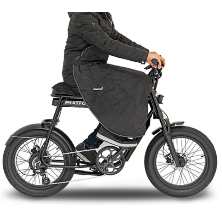 Fatbike beenkleed zwart Stricto