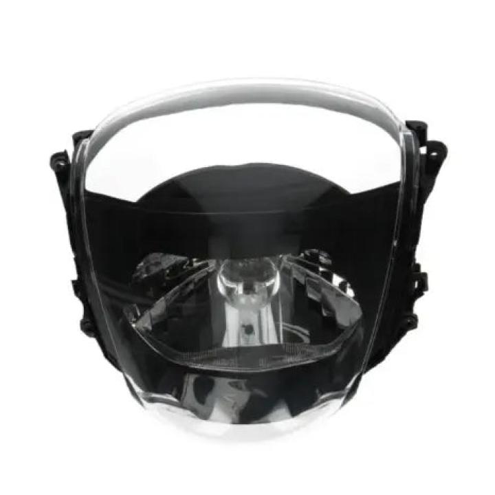 Koplamp / tellerglas Piaggio Zip model COMPLEET + Reflector + Fitting met E-keur