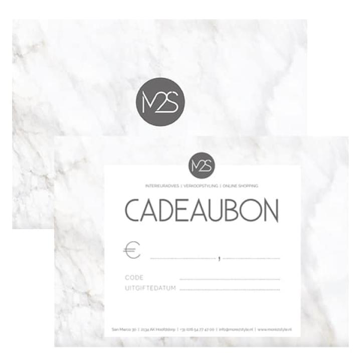 More2Style Cadeaubon digitaal