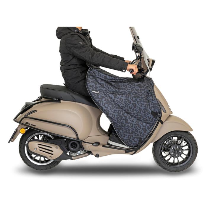 Beenkleed Stricto Premium Leopard Grey | Piaggio / Vespa / China Scooter