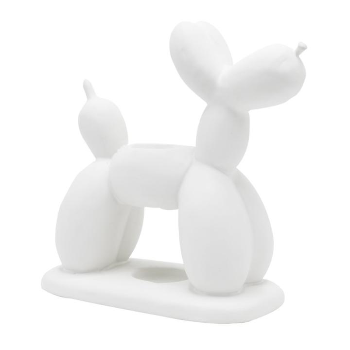 Waxbrander Balloon Dog White 13x14x11cm - ScentChips