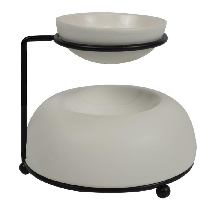 Waxwarmer Bowls Matt White 16x13cm | waxbrander | geurbrander - ScentChips