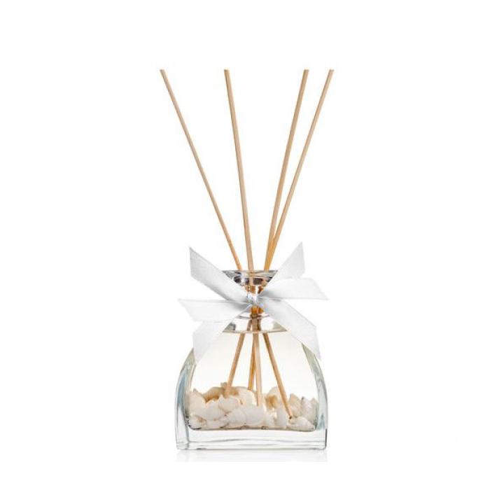 Geurstokjes Iris & Bergamot 150ml witte schelpjes - Spring Fragrances