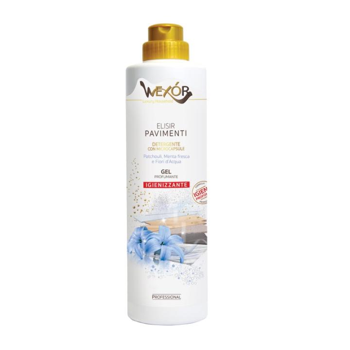 Vloer en allesreiniger Patchouli Menta e Fiori d'Acqua 750ml - Wexor Elisir Pavimenti