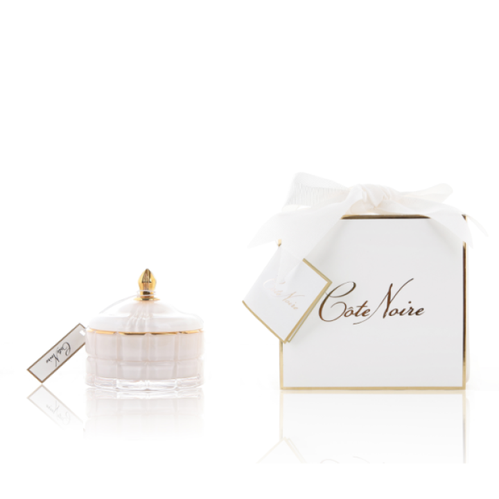 Geurkaars White Art Deco - White Garden - Cote Noire (GML45003)