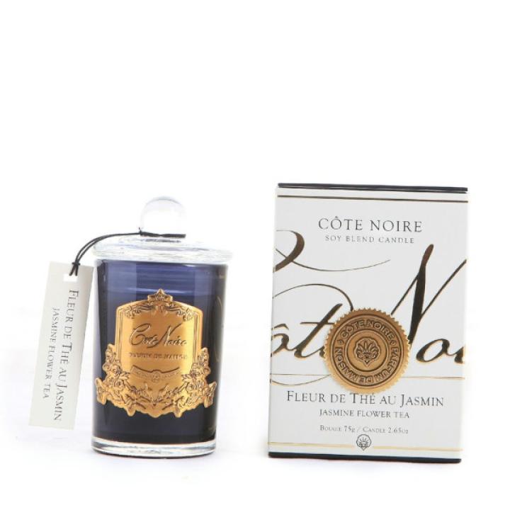 Geurkaars Jasmine Flower Tea 75gr goud - Cote Noire