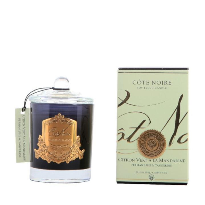 Geurkaars Persian Lime 185gr goud - Cote Noire