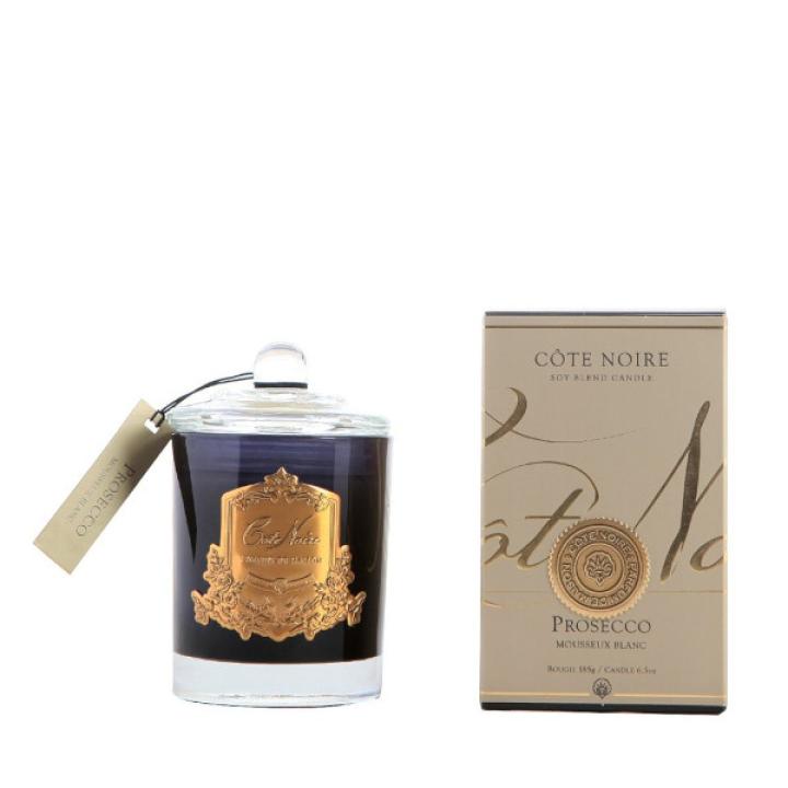 Geurkaars Prosecco 185gr goud - Cote Noire
