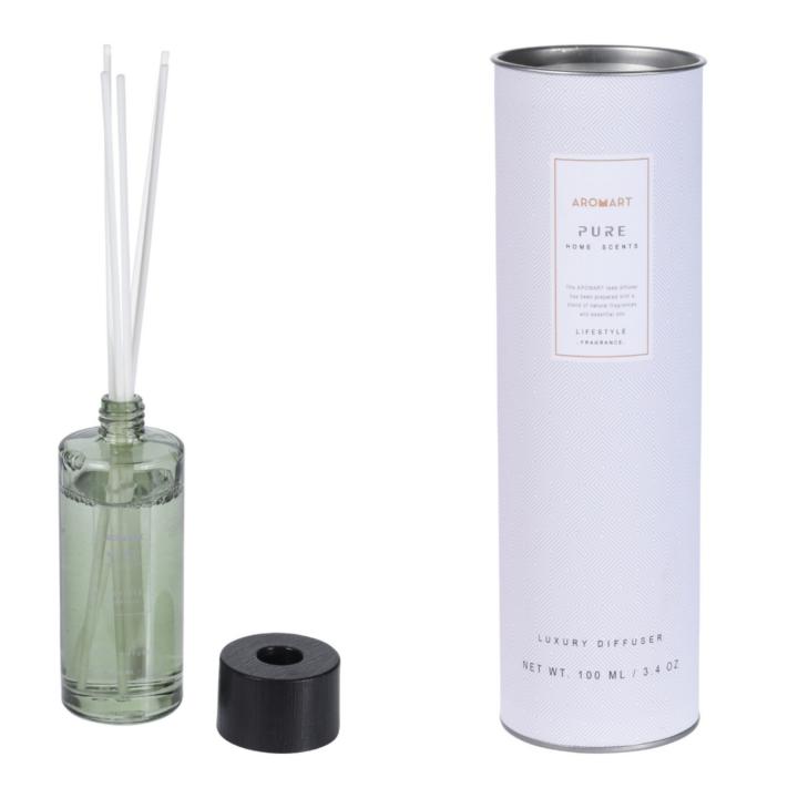 Geurstokjes White Flower & Jasmine 100ml in stijlvolle cadeauverpakking