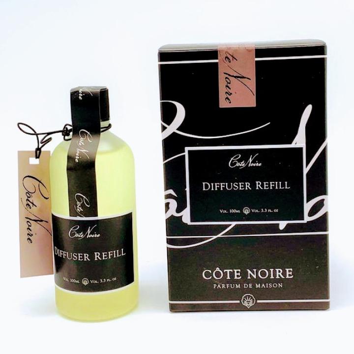 Geurstokjes navulling 90ml French Morning Tea  reed diffuser refill - Cote Noire