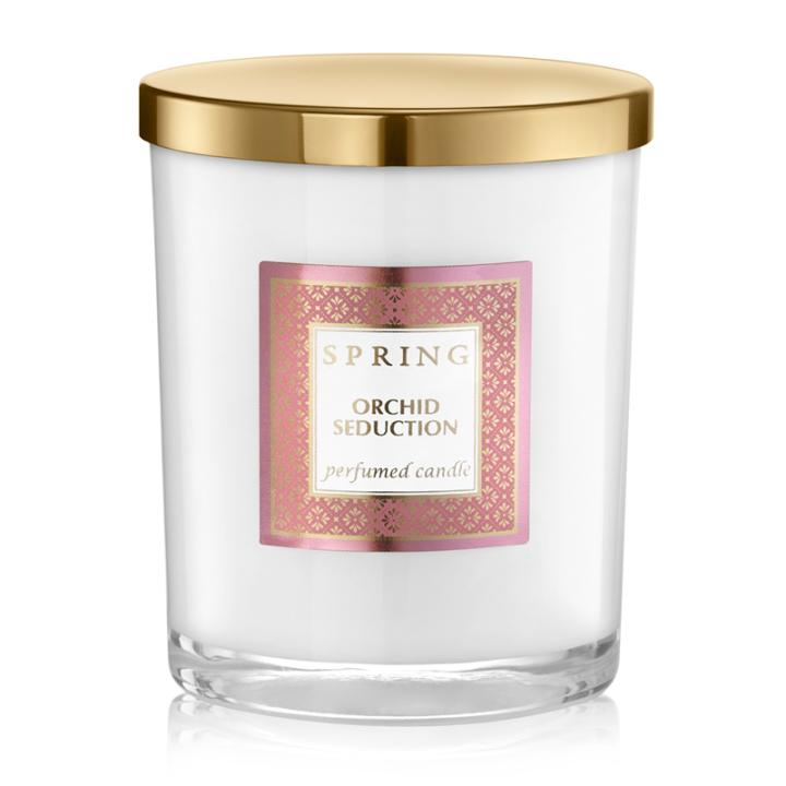 Geurkaars Orchid Seduction 160gr - Spring Fragrances