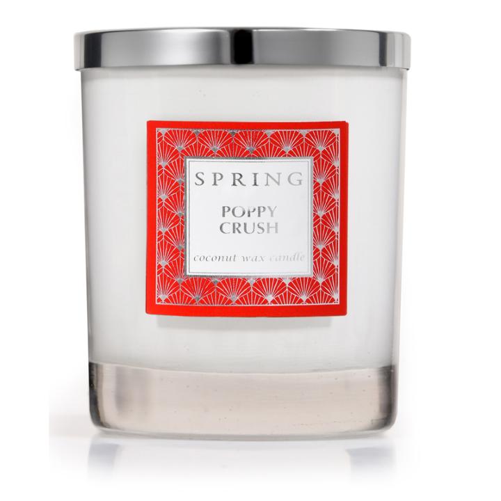 Geurkaars Poppy Crush 160gr - Spring Fragrances