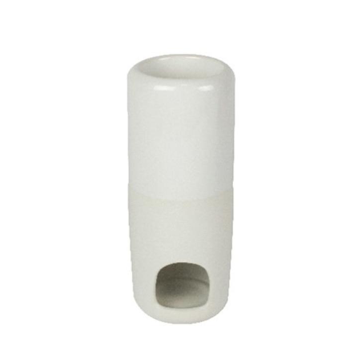 Waxbrander glad wit 9x23cm extra hoog - ScentChips