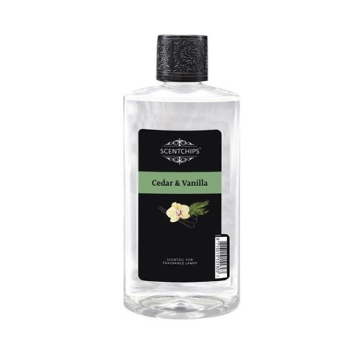 Cedar & Vanilla 475ml geurbrander navulling Scentoil - ScentChips
