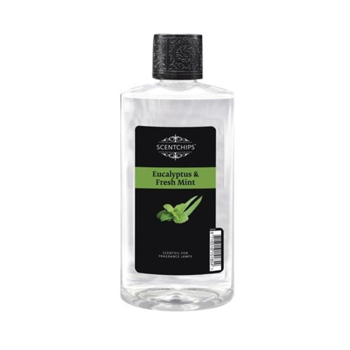 Eucalyptus & Fresh Mint 475ml geurbrander navulling Scentoil - ScentChips