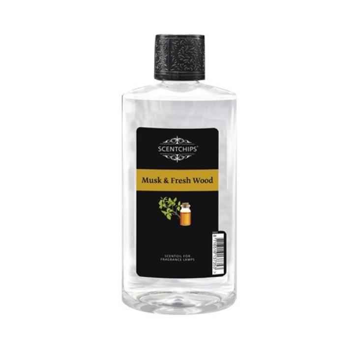 Musk & Fresh Wood 475ml geurbrander navulling Scentoil - ScentChips