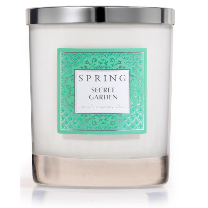 Geurkaars Secret Garden 160gr - Spring Fragrances