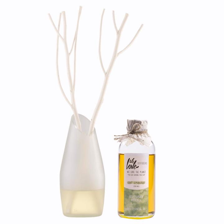 Geurstokjes Light Lemongrass 200ml - We Love The Planet