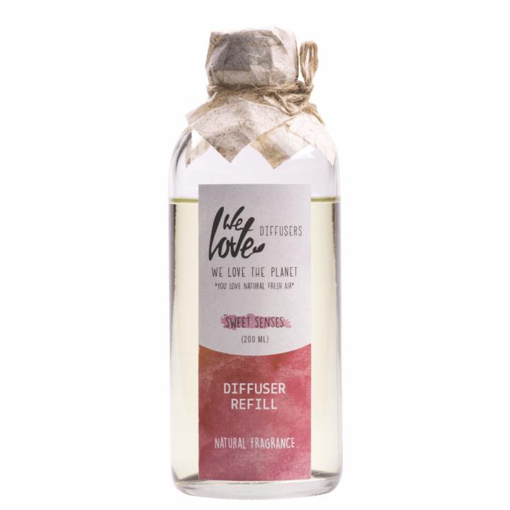 Sweet Senses 200ml geurstokjes navulling refill - We Love The Planet