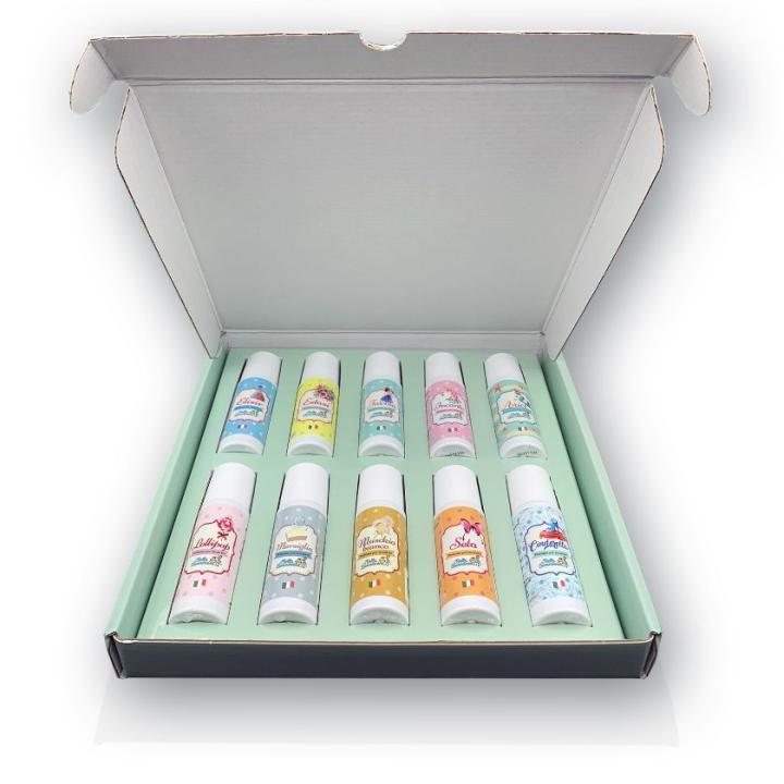 Cadeaupakket 10x30ml wasparfum – La Bella Lavanderina