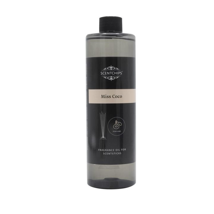 400ml Miss Coco - navulling voor geurstokjes reed diffuser refill - ScentChips