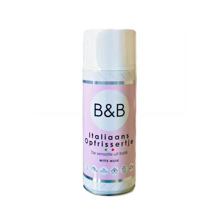Huisparfum WITTE MUSK 400ml spray – B&B Italiaans Opfrissertje