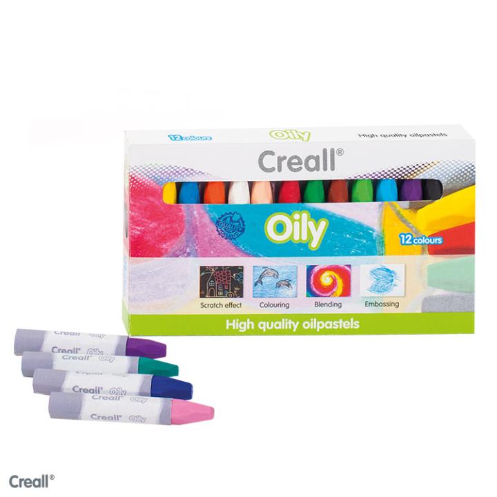 Creall Oily zachte oliepastels 12st