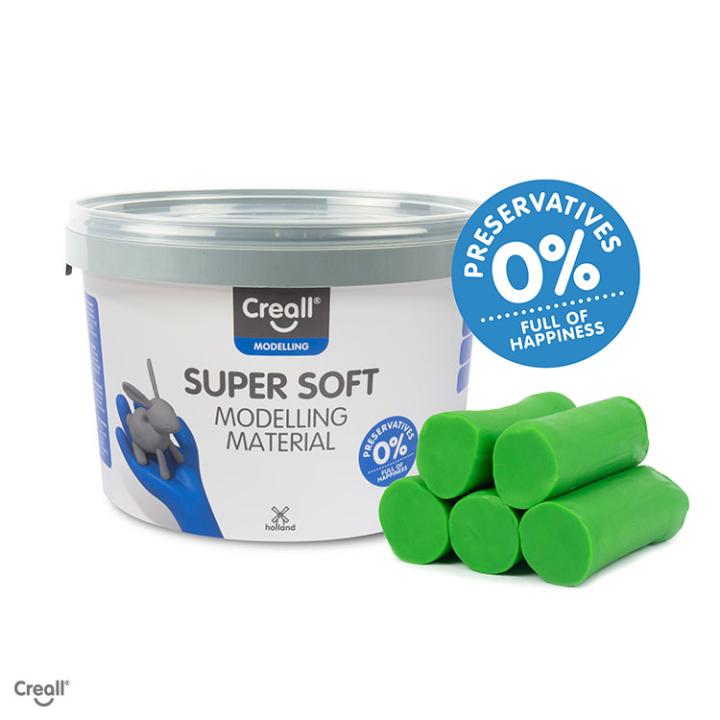Creall Super soft 1750gram speelklei - groen