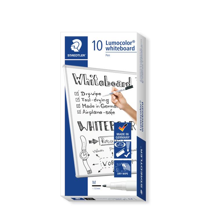 Whiteboard pen Lumocolor 301 - blauw - 10 stuks