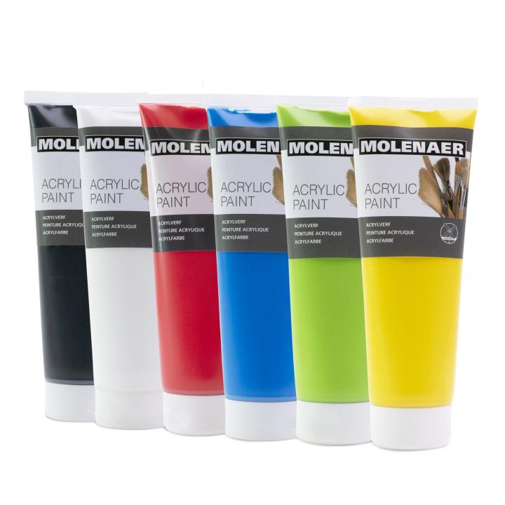 Molenaer Acrylic paint 6x250ml