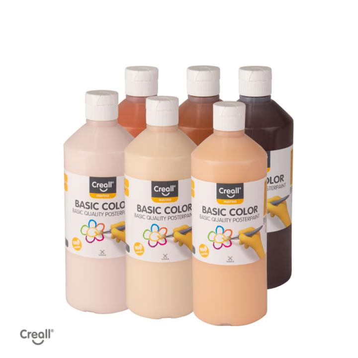 Creall Basic color 6x500ml Colors of the World