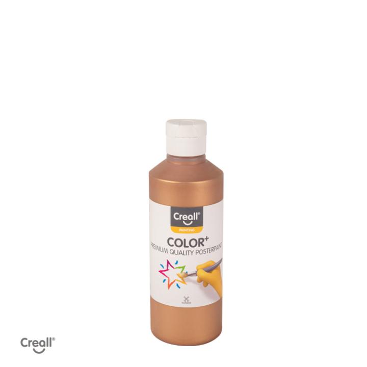 Creall Color Metallics 250ml plakkaatverf - brons