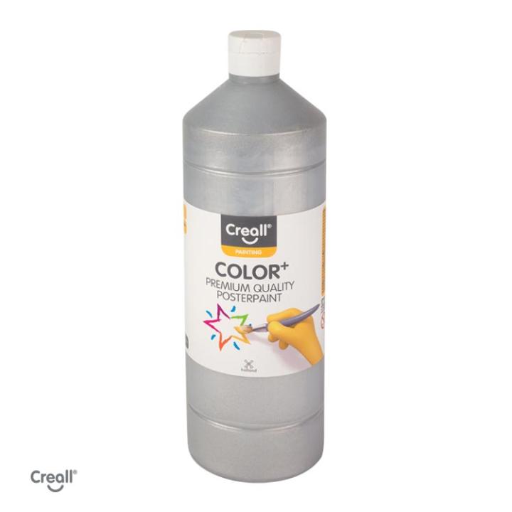 Creall Color 1000ml plakkaatverf goud en zilver - zilver