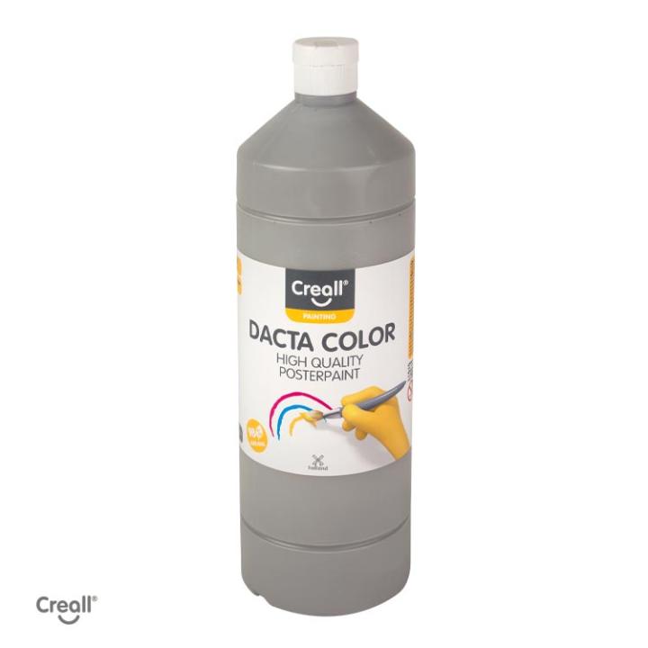 Creall Dacta color 1000ml plakkaatverf - grijs