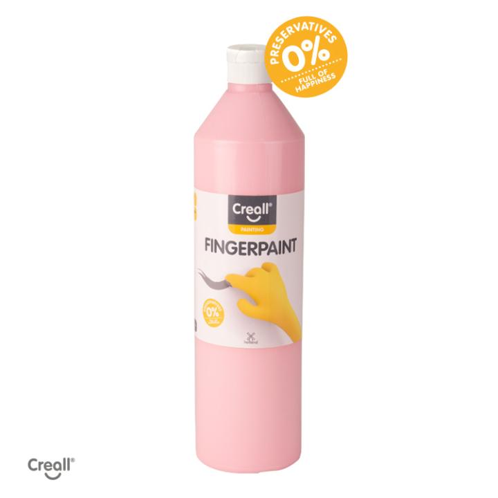 Creall vingerverf 750ml (happy ingredients) - roze
