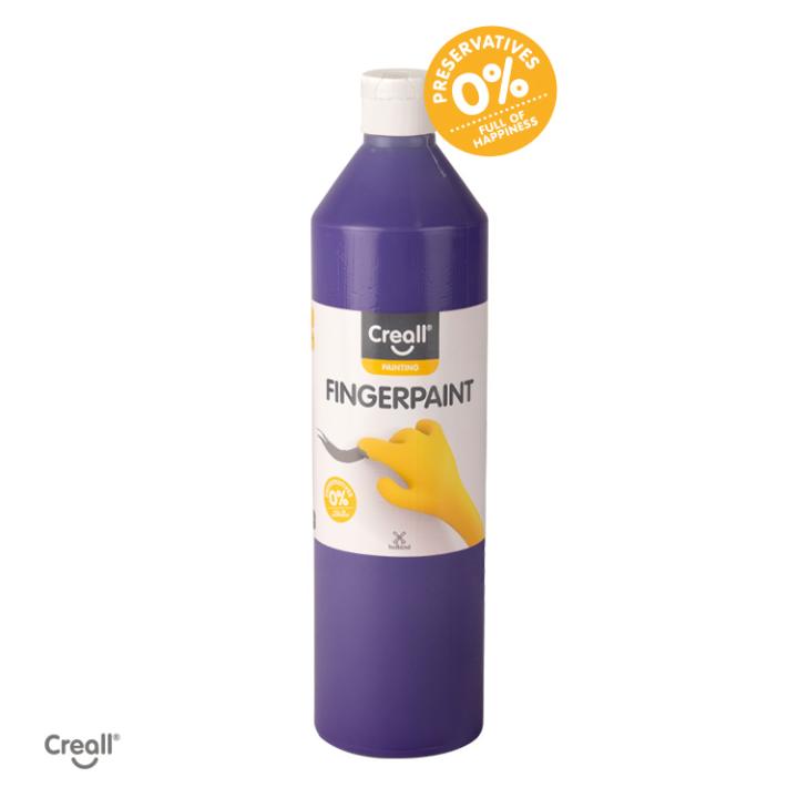 Creall vingerverf 750ml (happy ingredients) - violet