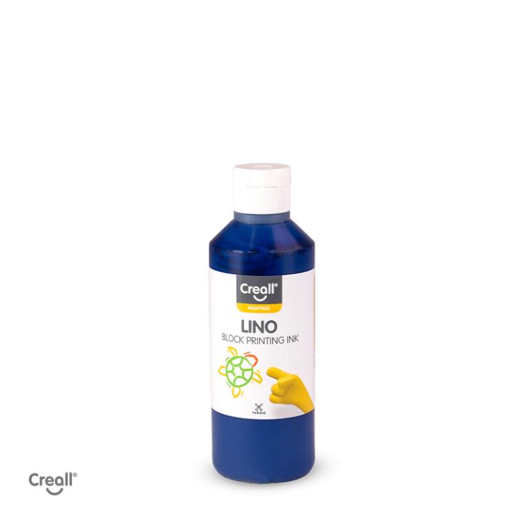 Creall Lino 250ml blockprintverf - donker blauw
