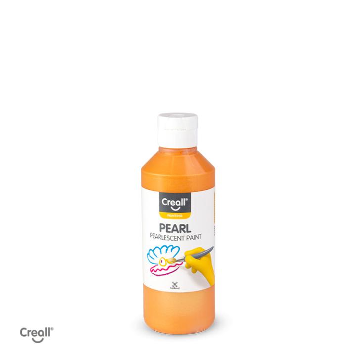 Creall Pearl 250ml parelmoerverf - oranje