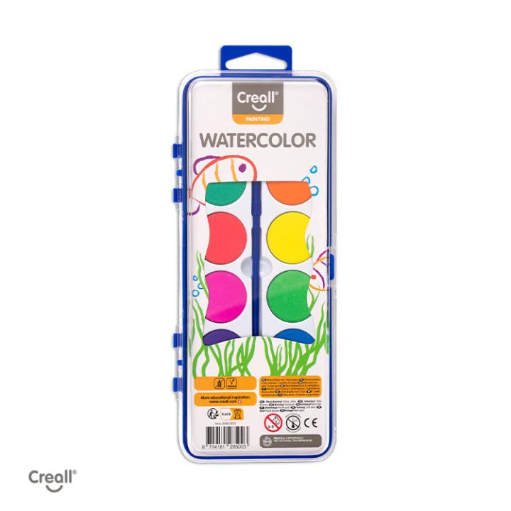 Creall waterverfdoos met penseel