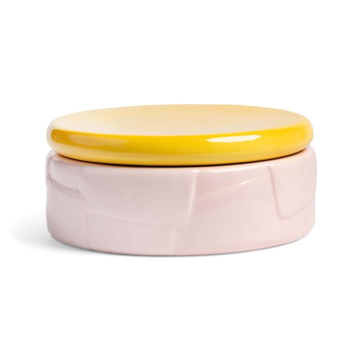 Voorraadpot Jar Flake roze - &Klevering