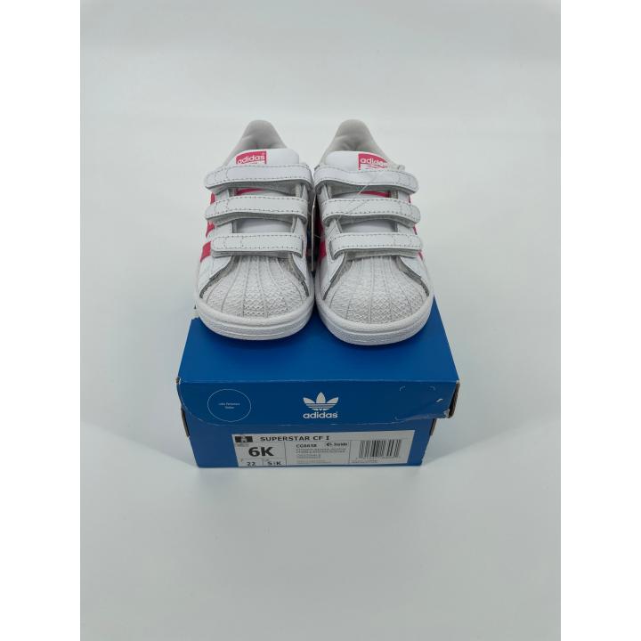 Superstar CF Schoenen Wit Roze Maat 22