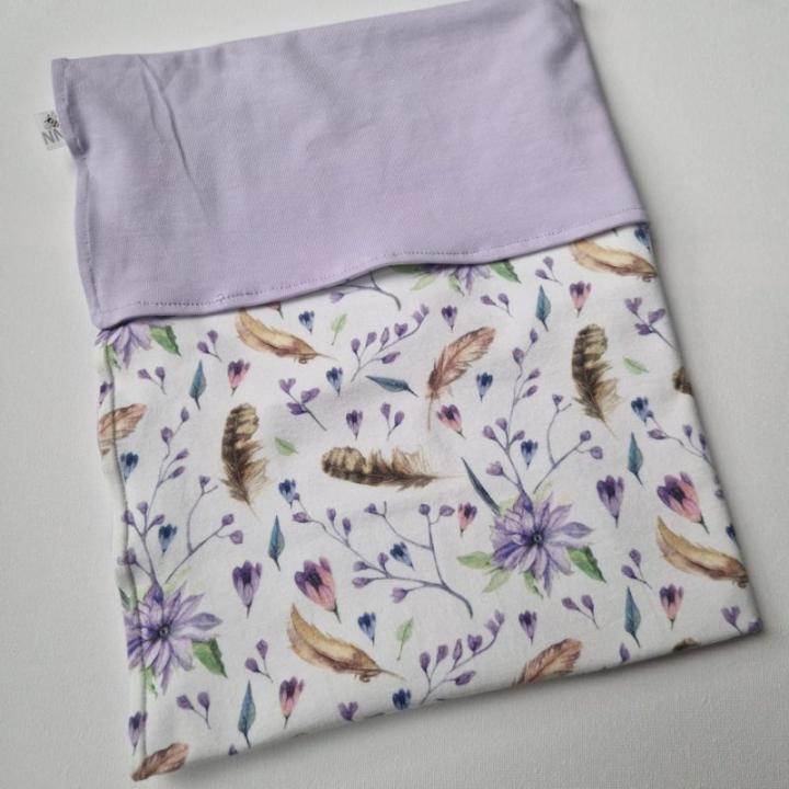 Couveusedekentje Bloemen en Veren